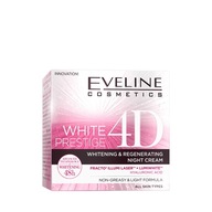 Eveline Cosmetics White Prestige 4D Bieliaci a regeneračný nočný krém