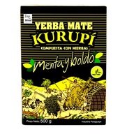 Yerba Mate Kurupi Especial Mint Boldo 500g bylinky