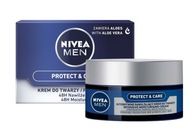 Nivea Men Protect & Care intenzívne hydratačný krém na tvár aloe 50 ml