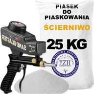 Vysokokvalitný piesok na pieskovanie 25KG