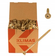 TORX tesárske skrutky Klimas Tapered WKCS/KMWHT 5X40 500 ks