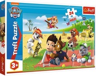 PUZZLE 24 MAXI PAW PATROL ZÁBAVA NA PRIKRÝVKU hrnčeka