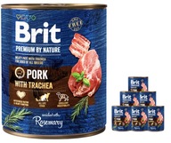 BRIT Premium by Nature 6x800g BRAVČOVÉ A TRACHIE