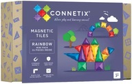 CONNETIX MAGNETICKÉ BLOKY RAINBOW MINI BALENIE 24 PRVKOV