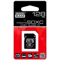 PAMĚŤOVÁ KARTA MICROSDXC 128 GB GOODRAM CL 10 UHS-I