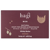 Hagi Prírodné mydlo na bradu a fúzy Whisky Barber 100g (P1) (P3)