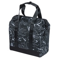 Kabelka do kufra Basil Grand Shopper Flower Black