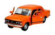 WELLY BIG FIAT 125P ORANŽOVÁ 1:34 LEGENDY PRL NOVÝ KOVOVÝ MODEL