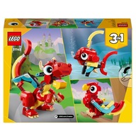 LEGO Creator 3v1 Červený drak 31145 6+ 149 dielikov