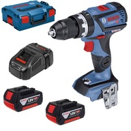 Bosch vŕtací skrutkovač 18V 2x5Ah nabíjačka GSB 18V-60C 06019G2100