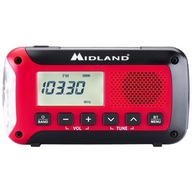 Núdzové rádio Midland ER250 AM/FM/BT