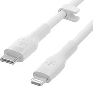 USB-C / Lightning kábel, Belkin 3A 2m, silikón