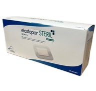 STERILNÝ OBLIEV ELASTOPOR STERIL LONG NA POOPERAČNÉ RANY 10x25cm 25ks