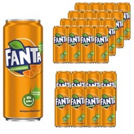 Fanta Pomarańczowa Sýtený nápoj 330 ml 24 kusov