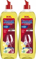 Somat Oplachovač do umývačky riadu Lemon XL 750ml x2