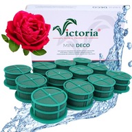 12x MINI DECO FLORET SAMOLEPIACA HUBKA VICTORIA