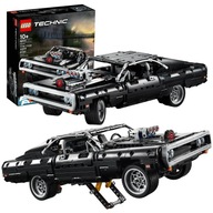 LEGO TECHNIC DOM'S DODGE CHARGER TECHNICS RÝCHLE A ZBESILO AUTO 42111