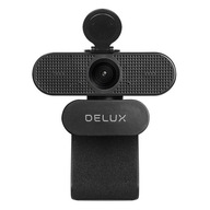 Webová kamera Delux DC03 s mikrofónom, čierna