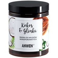 Anwen maska ​​na vlasy Kokos a íl 180 ml