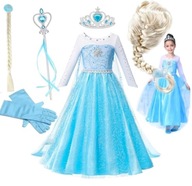 ELSA ELZA DRESS OUTFIT ŠATOVÉ ŠATY Karnevalové 104 P