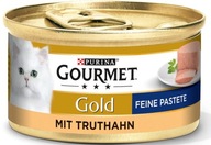 Gourmet GOLD morčacie mokré krmivo pre mačky 12 x 85 g