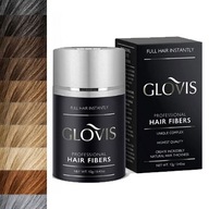 GLOVIS vlákna 12g Zahusťovanie Plešatosť Vypadávanie vlasov Natural Effect***