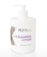 ROYX PRO LOTION pred depiláciou chĺpkov pastou 500ml.