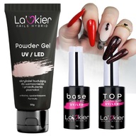 LaKier Acrylic Gel Set 50ml + vrchná báza zdarma