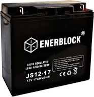 AGM BATÉRIA 12V 17Ah ENERBLOCK DEEP-CYCLE STRONG