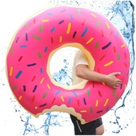 NAFUKOVACIE KOLESO VEĽKÝ VODNÝ MATRAC NA BAZÉN DONUT KOLESO 90CM XXL