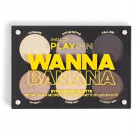 Inglot Playinn paletka očných tieňov Wanna Banana 8g