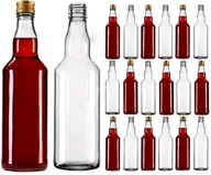 20 x Monopol fľaša 0,5 l Moonshine vodka Svadobné Monopol fľaše TopBottles