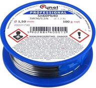 CYNEL - CÍNOVÝ BINDER PRO FLUX SN60PB40 1,50m/100g