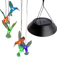 Solárne svietidlo KOLIBRY LED girlanda 70cm solárne svetlá záhradné balkónové svietidlo