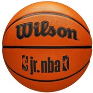 Oranžová basketbalová lopta s logom Wilson JR NBA Fam, veľkosť 5