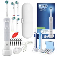 ELEKTRICKÁ ZUBNÁ KEFKA ORAL-B VITALITY 100 BIELA ​​VEĽKÁ SADA