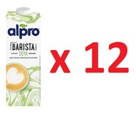 12x Alpro Soy Drink Barista 1l barmanského mlieka