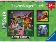 Puzzle RAVENSBURGER Minecraft 5621 (147 dielikov)