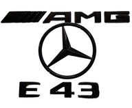 Mercedes E43 w213 AMG Emblems Star odznaky