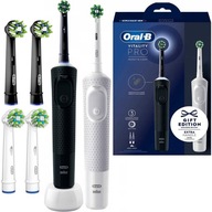 Súprava elektrických zubných kefiek Oral-B Vitality Pro D103 Duo Black White