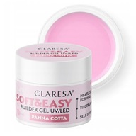 CLARESA Soft&Easy PANNA COTTA gél na stavbu nechtov 45g