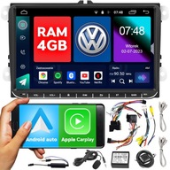 AUTORÁDIO 9" ANDROID NAVIGÁCIA VW 4GB