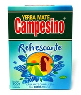 Yerba Mate Campesino REFRESCANTE 500 g s 0,5 kg