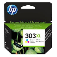 Originálny atrament HP T6N03AE, HP 303XL, farebný, 415s,