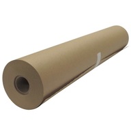 Šedý kraftový papier na balenie, rolka 60cm x 280m