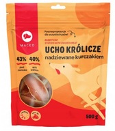 MACEKOVANÉ KURACIE UCHY S KURACOM 500G