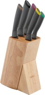 Nože v bloku TEFAL Fresh Kitchen 6 kusov oceľ