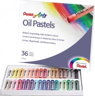 PENTEL 36 FARIEB PASTELOVÉ CUŽKY OLEJOVÉ PASTELY