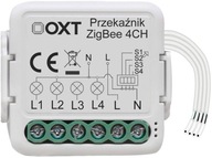 OXT mini 4 okruhy ZigBee 3 Tuya SMART Wi-Fi modul