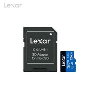 Lexar microSDXC 256GB 633x 95MB/s U1 V30 + adaptér